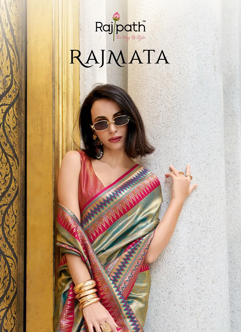 Rajmata By Rajpath Tissue silk Designer Wear Saree Wholesale Market In Surat Catalog